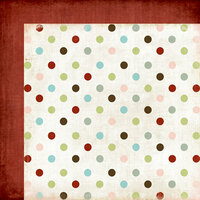 Fancy Pants Designs - Winterland Collection - 12 x 12 Double Sided Paper - Shiver