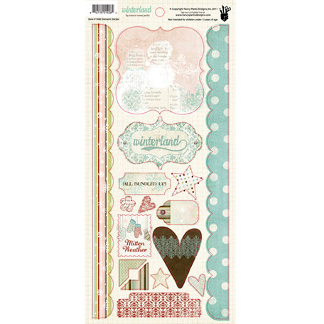 Fancy Pants Designs - Winterland Collection - Cardstock Stickers - Element