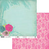 Fancy Pants Designs - Summer Soul Collection - 12 x 12 Double Sided Paper - Mirage