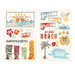 Fancy Pants Designs - Wave Searcher Collection - Chipboard Stickers - Pieces