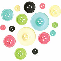 Fancy Pants Designs - Road Show Collection - Buttons, CLEARANCE