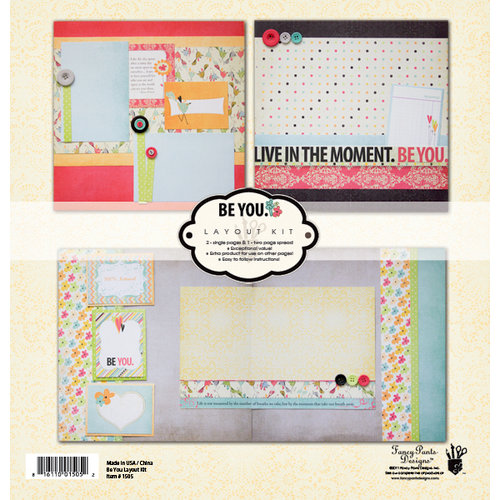 Fancy Pants Designs - Be You Collection - 12 x 12 Layout Kit
