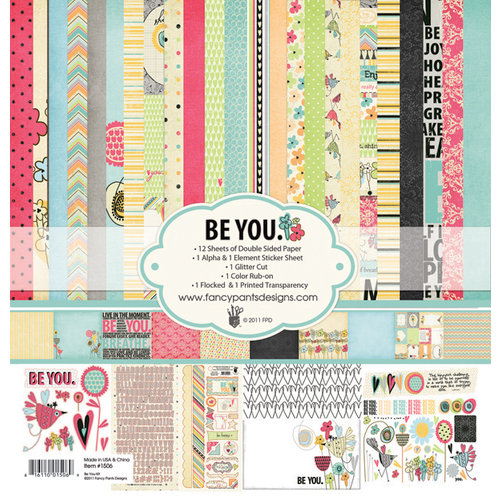 Fancy Pants Designs - Be You Collection - 12 x 12 Paper Kit