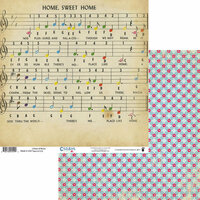 Fancy Pants Designs - Childish Things Collection - 12 x 12 Double Sided Paper - Sheet of Music