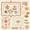 Fancy Pants Designs - Its Time for Spring Collection - 12 x 12 Cardstock Die Cuts