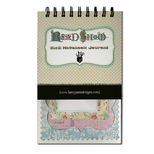 Fancy Pants Designs - Road Show Collection - 5 x 8 Notebook Journal