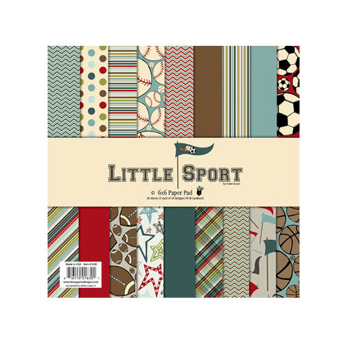 Fancy Pants Designs - Little Sport Collection - 6 x 6 Paper Pad