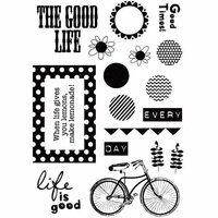 Fancy Pants Designs - The Good Life Collection - Clear Acrylic Stamps