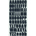 Fancy Pants Designs - The Good Life Collection - Chipboard Stickers - Alphabet