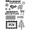 Fancy Pants Designs - Home for Christmas Collection - Clear Acrylic Stamps