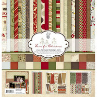 Fancy Pants Designs - Home for Christmas Collection - 12 x 12 Paper Kit
