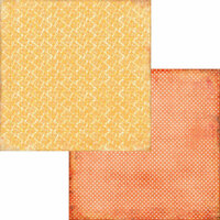 Fancy Pants Designs - Hopscotch Collection - 12 x 12 Double Sided Paper - Butternut