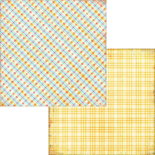 Fancy Pants Designs - Hopscotch Collection - 12 x 12 Double Sided Paper - Charming