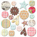 Fancy Pants Designs - Hopscotch Collection - Mingled Buttons