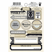 Fancy Pants Designs - Etcetera Collection - Cardstock Stickers - Labels