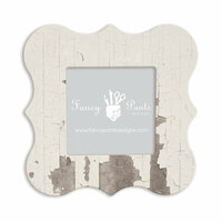 Fancy Pants Designs - 6 x 6 Frame - Bracket - White Paint Wash