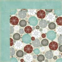 Fancy Pants Designs - Blissful Blizzard Collection - 12 x 12 Double Sided Paper - Sparkly Morn