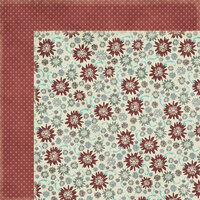 Fancy Pants Designs - Blissful Blizzard Collection - 12 x 12 Double Sided Paper - Ice Crystals