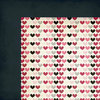 Fancy Pants Designs - Love Note Collection - 12 x 12 Double Sided Paper - Be Mine