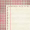 Fancy Pants Designs - Love Note Collection - 12 x 12 Double Sided Paper - Love Post