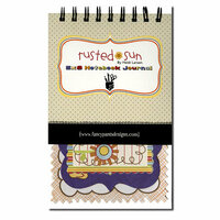 Fancy Pants Designs - Rusted Sun Collection - 5 x 8 Notebook Journal