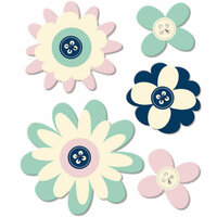 Fancy Pants Designs - Trend Setter Collection - Felt Flowers