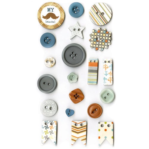 Fancy Pants Designs - Swagger Collection - Button Set