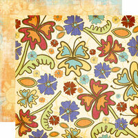 Fancy Pants Designs - Rusted Sun Collection - 12 x 12 Double Sided Paper - Laguna Beach