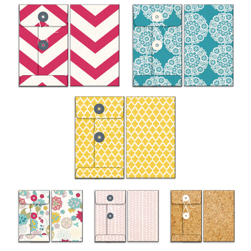 Fancy Pants Designs - Wonderful Day Collection - Patterned Envelopes
