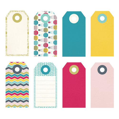 Fancy Pants Designs - Wonderful Day Collection - Decorative Tags