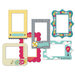 Fancy Pants Designs - Wonderful Day Collection - Patterned Photo Frames