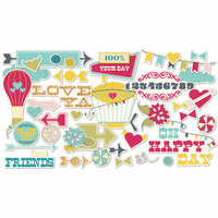 Fancy Pants Designs - Wonderful Day Collection - Ephemera Pack