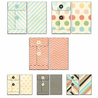 Fancy Pants Designs - Memories Captured Collection - Patterned Envelopes