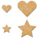 Fancy Pants Designs - Wonderful Day Collection - Cork Shapes - Heart and Stars