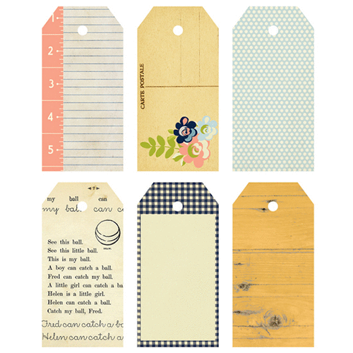 Fancy Pants Designs - Collecting Moments Collection - Decorative Tags - Large