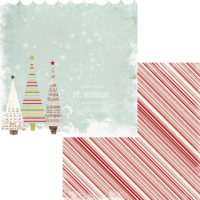Fancy Pants Designs - Merry Little Christmas Collection - 12 x 12 Double Sided Paper - North Pole