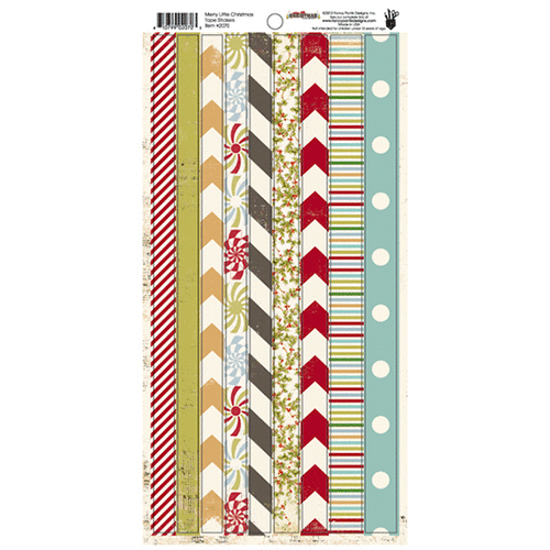 Fancy Pants Designs - Merry Little Christmas Collection - Cardstock Stickers - Tape