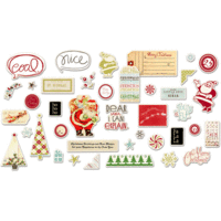 Fancy Pants Designs - Merry Little Christmas Collection - Ephemera Pack