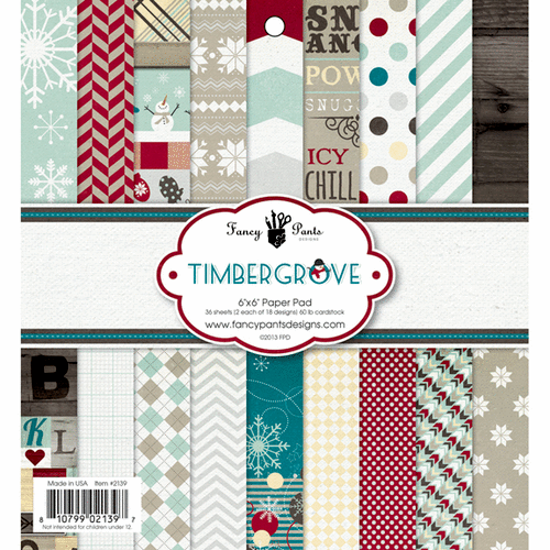 Fancy Pants Designs - Timbergrove Collection - 6 x 6 Paper Pad