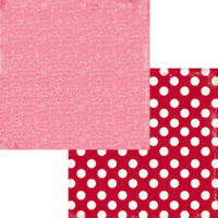 Fancy Pants Designs - Be Loved Collection - 12 x 12 Double Sided Paper - Love Letter