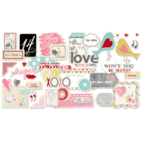 Fancy Pants Designs - Be Loved Collection - Ephemera Pack
