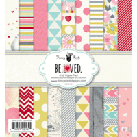 Fancy Pants Designs - Be Loved Collection - 6 x 6 Paper Pad