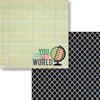 Fancy Pants Designs - As You Wish Collection - 12 x 12 Double Sided Paper - My World
