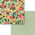 Fancy Pants Designs - Burlap and Bouquets Collection - 12 x 12 Double Sided Paper - Fresh Bouquet