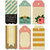 Fancy Pants Designs - Burlap and Bouquets Collection - Decorative Tags - Large