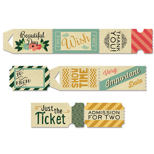 Fancy Pants Designs - Burlap and Bouquets Collection - Ticket Roll