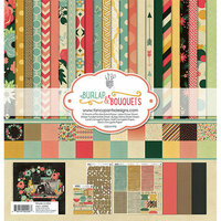 Fancy Pants Designs - Burlap and Bouquets Collection - 12 x 12 Collection Kit
