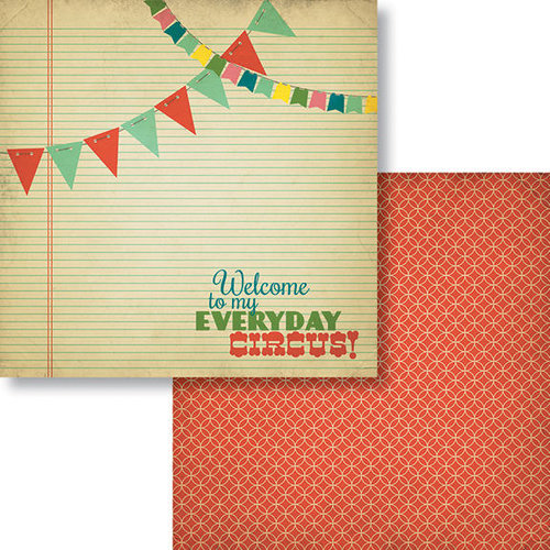 Fancy Pants Designs - Everyday Circus Collection - 12 x 12 Double Sided Paper - My Circus