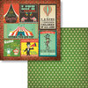 Fancy Pants Designs - Everyday Circus Collection - 12 x 12 Double Sided Paper - Posters