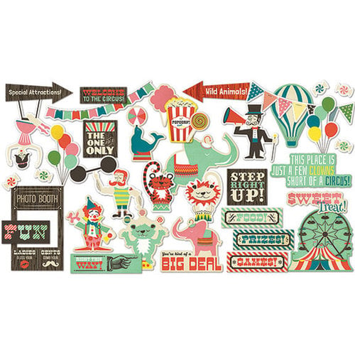 Fancy Pants Designs - Everyday Circus Collection - Ephemera Pack